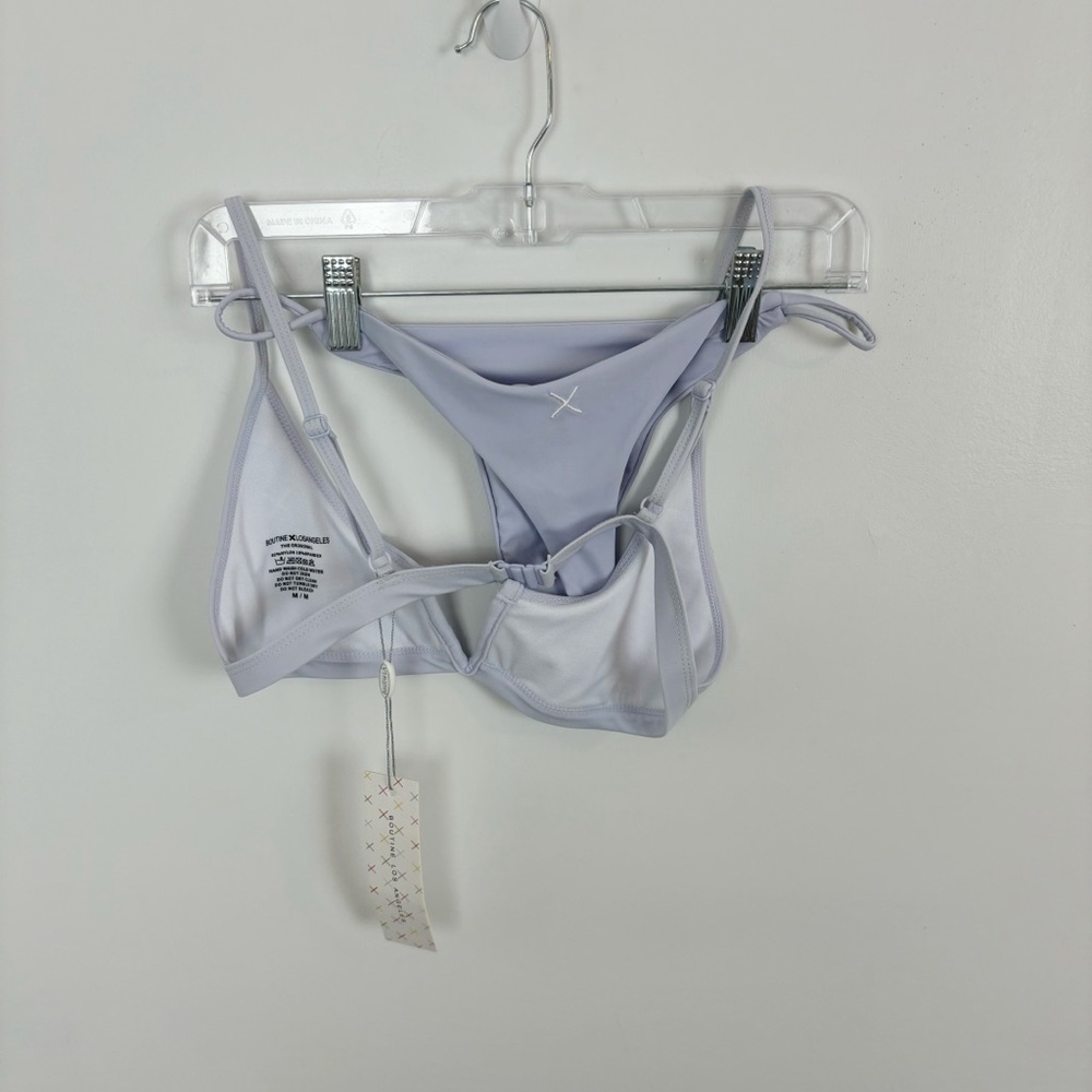 Boutine Los Angeles V Cut Top & Minimal Bottoms Lavender Size M/L - Picture 9 of 11